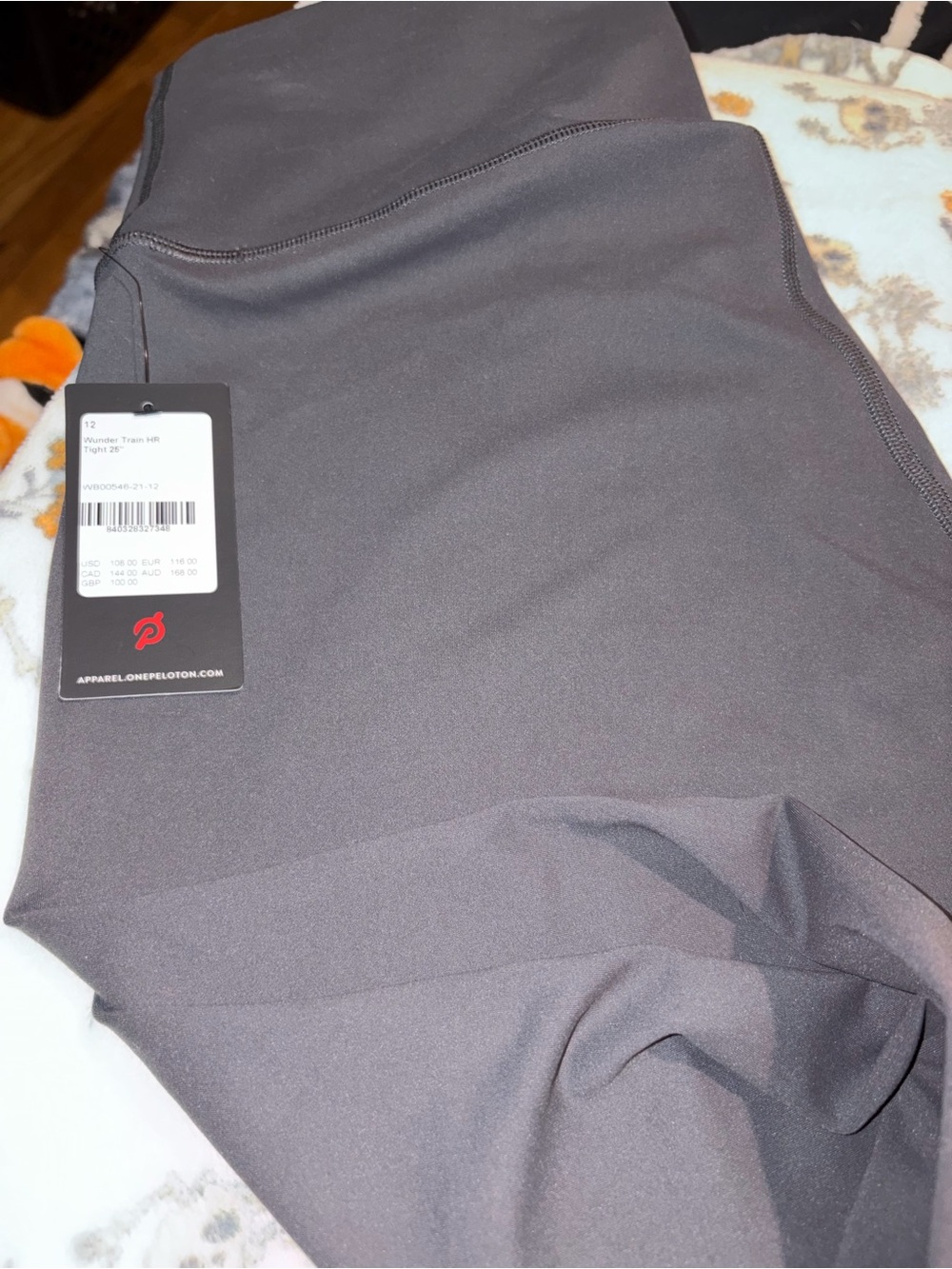 NWT lululemon athletica peloton Gray Athletic Leggings - Gray - Picture 3 of 6